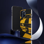Z28 Yellow Camaro Retro Poster Tough Phone Case