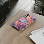 Floating Pool Deck Phone Case, Pastel Cloud 3D Render Cover