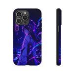 Neon Shrine Maiden phone case | Tough Case, anime vaporwave