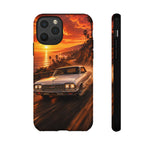 64 Impala Coastal Drive Phone Case Canyon Drive Painterly Car Art