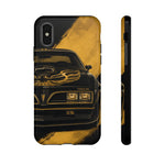 Trans Am Black Gold Shaker Tough Phone Case Muscle Car Art Cover