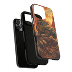 Land Cruiser FJ40 Classic 4x4 Red Rock Canyon Art Tough Phone Case