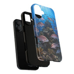 Snapper Reef Phone Case, Sunlit School Ocean Fishing Tough Cover