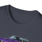 1970 Cuda purple car T-Shirt | Classic Muscle Car Tee
