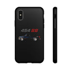 Chevy 1500 454 SS Sport Truck Phone Case Featuring Pickup Side Profile