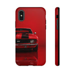 Red 1969 Camaro SS Phone Case, Vintage Muscle Car Protective Cover
