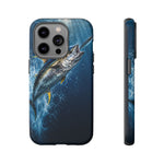 Yellowfin Tuna Phone Case, Deep Sea Fishing Tough Cover for Men
