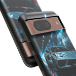 C8 Rain Tunnel Phone Case Racing Tough Case for Corvette Drivers