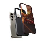 300ZX Z32 Red Canyon Sunset Speed Art Tough Phone Case