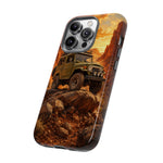 Land Cruiser FJ40 Classic 4x4 Red Rock Canyon Art Tough Phone Case