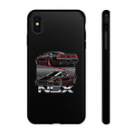 NSX Dual View Black Red JDM Sports Car Tough Phone Case Gift