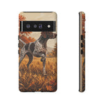 German Shorthaired Pointer Pointing Art Tough Phone Case