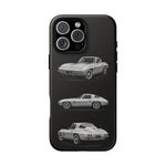 Silver Sting Ray Classic Corvette Phone Case Tough Multi View