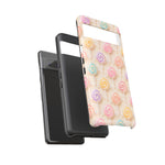 Pastel Swirl Lollipops Tough Case | Candy Pattern Phone Cover