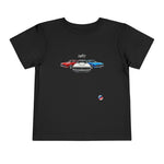 1967 Chevy Camaro Muscle Cars Toddler T-Shirt Patriotic Graphic Tee RWB