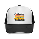 1973 Chevy Corvette Stingray Trucker Cap Hat | Classic C3 Vette Mesh Snapback