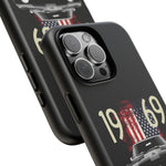 1969 Camaro SS American Flag Tough Phone Case Cover Gift Art