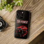Tri-Power Classic Muscle Car GTO phone case | Retro Automotive Graphic