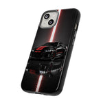 Camaro ZL1 Phone Case, Black Red Racing Stripe Studio Cover, Gift