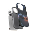 240SX JDM Drift Smoke Night Street Art Tough Phone Case