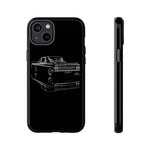 1959 Chevy Impala illustration Tough Case | Retro Classic Car Phone Cover