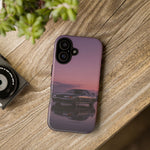 Sunset Skyline GT-R R32 phone case | car reflection, purple dusk