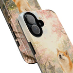 Akita under Cherry Blossoms Dog Breed Phone Case