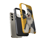 Sheepdog Hair Flip Phone Case Funny Dog Lover Gift