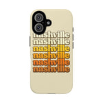 Nashville Retro Stack phone case | Tough Cover