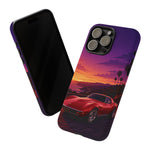 Red C3 Coastal Sunset Phone Case Classic Car Tough Case