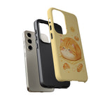 Orange Tabby Loaf Kawaii Chibi Pet Cat Art Tough Phone Case