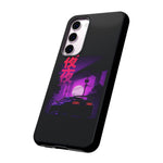 MK4 Supra Purple Night Vaporwave JDM Tough Phone Case Cover