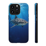 Tiger Shark Phone Case, Dappled Blue Water Tough Cover