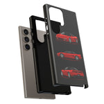 Red NSX Sports Car Phone Case Tough JDM 90s Classic Car Gift