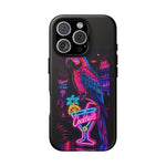 Neon Parrot Cocktails phone case | Tough Cases