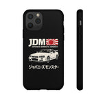 R34 Skyline GT-R JDM Rising Sun Tough Phone Case Cover Gift