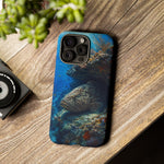 Grouper Reef Phone Case, Sunbeam Ledge Marine Art Tough Cover