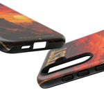 Western Sunset Cowboy Phone Case | Rugged Protective Cover