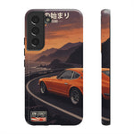 Datsun 240Z Classic JDM Sports Car Sunset Art Tough Phone Case