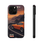 Datsun 240Z Classic JDM Sports Car Sunset Art Tough Phone Case