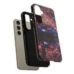 R35 GT-R Cherry Blossom Night Tough Phone Case - Wet Reflection