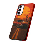 Camaro Z28 Desert Highway Sunset Phone Case Tough Case