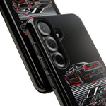 NSX Dual View Black Red JDM Sports Car Tough Phone Case Gift