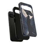 Geisha Parasol Moonlight Art Tough Phone Case