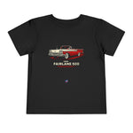 “1959 Fairlane 500” Toddler T-Shirt – Classic Red & White Convertible Tee