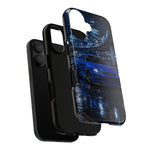 Skyline GT-R R34 Bayside Blue Tokyo Night Art Tough Phone Case