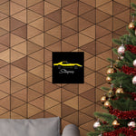 1969 Chevy Corvette Stingray Poster Classic C3 Sports Car Wall Art Print Yellow