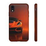 Orange C7 ZR1 Studio Front Tough Phone Case