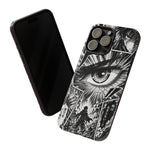 Manga Speed Lines Art Tough Phone Case