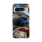 Track Day Modern Camaro ZL1 Tough Phone Case